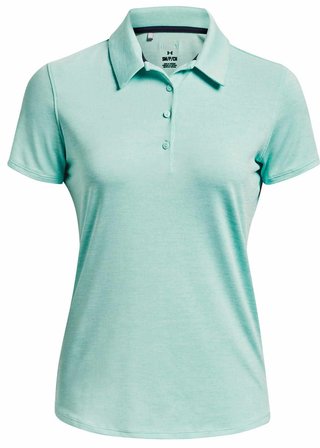 Under Armour Zinger Playoff dámske polo, neo turquoise