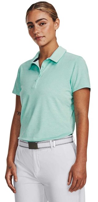 Under Armour Zinger Playoff dámske polo, neo turquoise