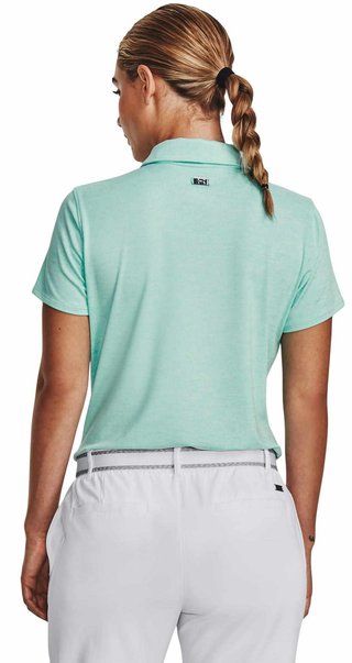 Under Armour Zinger Playoff dámske polo, neo turquoise