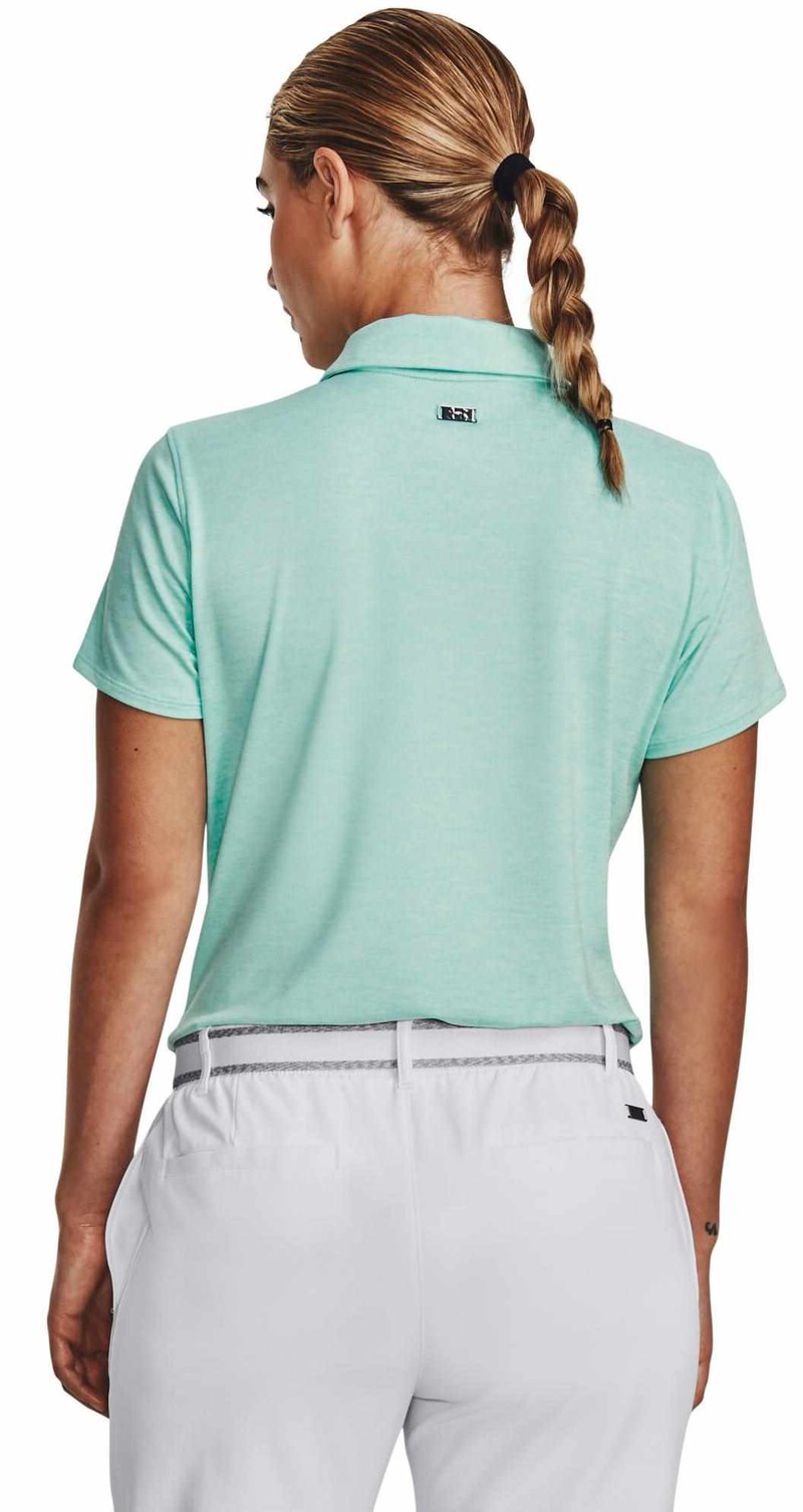 Under Armour Zinger Playoff dámske polo, neo turquoise