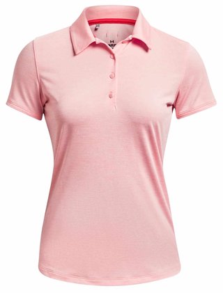 Under Armour Zinger Playoff dámske polo, pink fizz