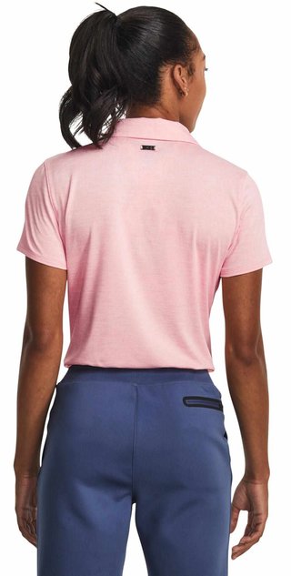 Under Armour Zinger Playoff dámske polo, pink fizz