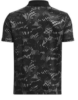 Under Armour Performance Printed detské polo, čierne