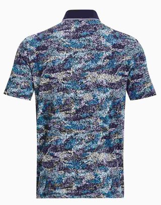 Under Armour Iso-Chill Edge pánske polo, midnight navy/blizzard