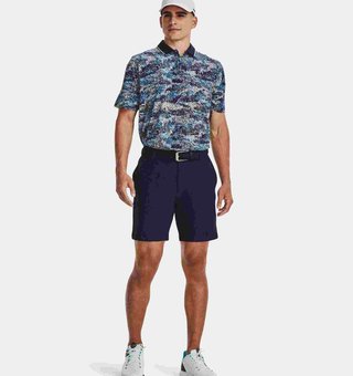 Under Armour Iso-Chill Edge pánske polo, midnight navy/blizzard