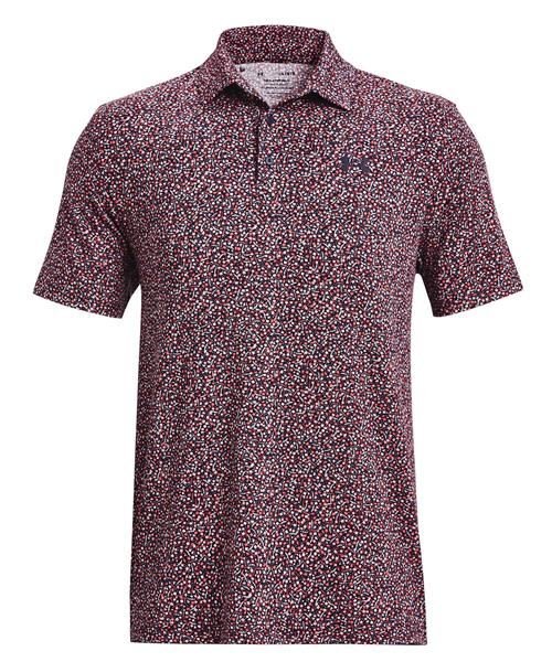 Under Armour Playoff 3.0 Printed pánske polo, navy