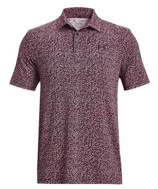 Under Armour Playoff 3.0 Printed pánske polo, navy