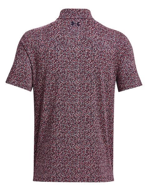 Under Armour Playoff 3.0 Printed pánske polo, navy