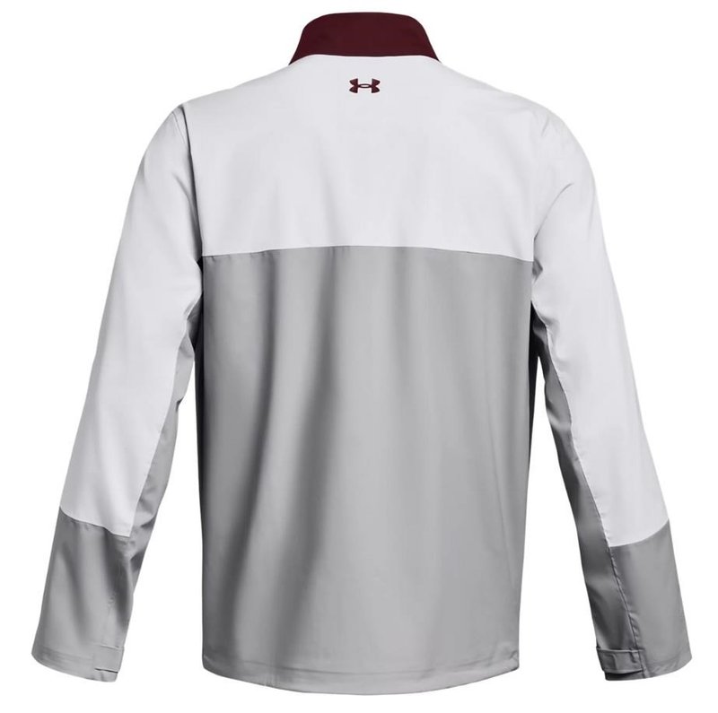 Under Armour Stormproof 3.0 pánska bunda, dark maroon/mod gray