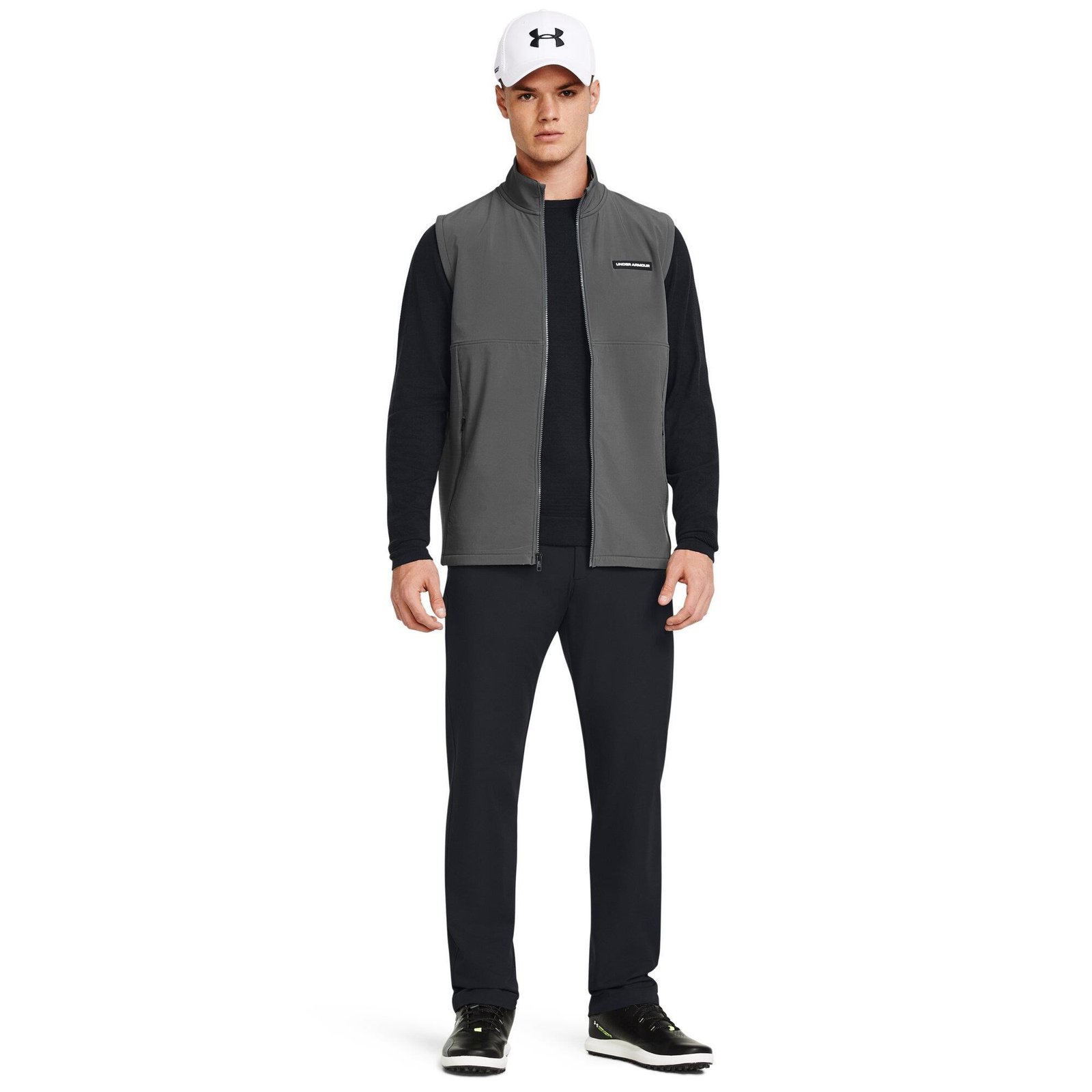 Under Armour Storm Daytona pánska vesta, castelrock/white