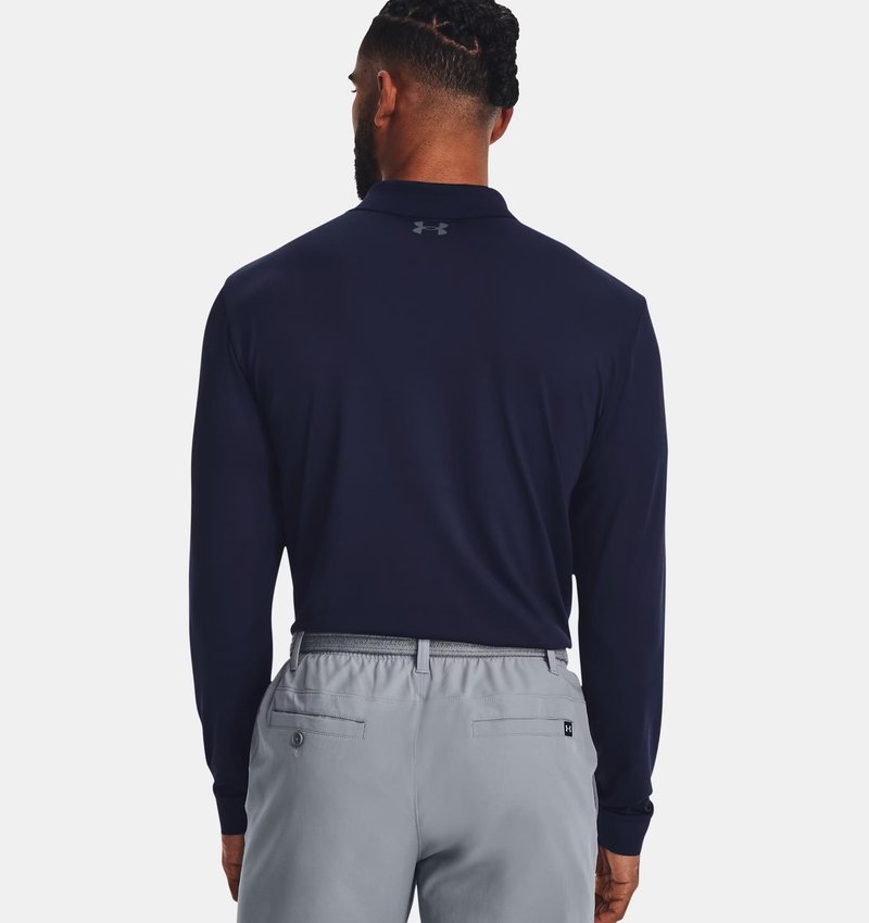 Under Armour Matchplay Long Sleeve pánske tričko, navy