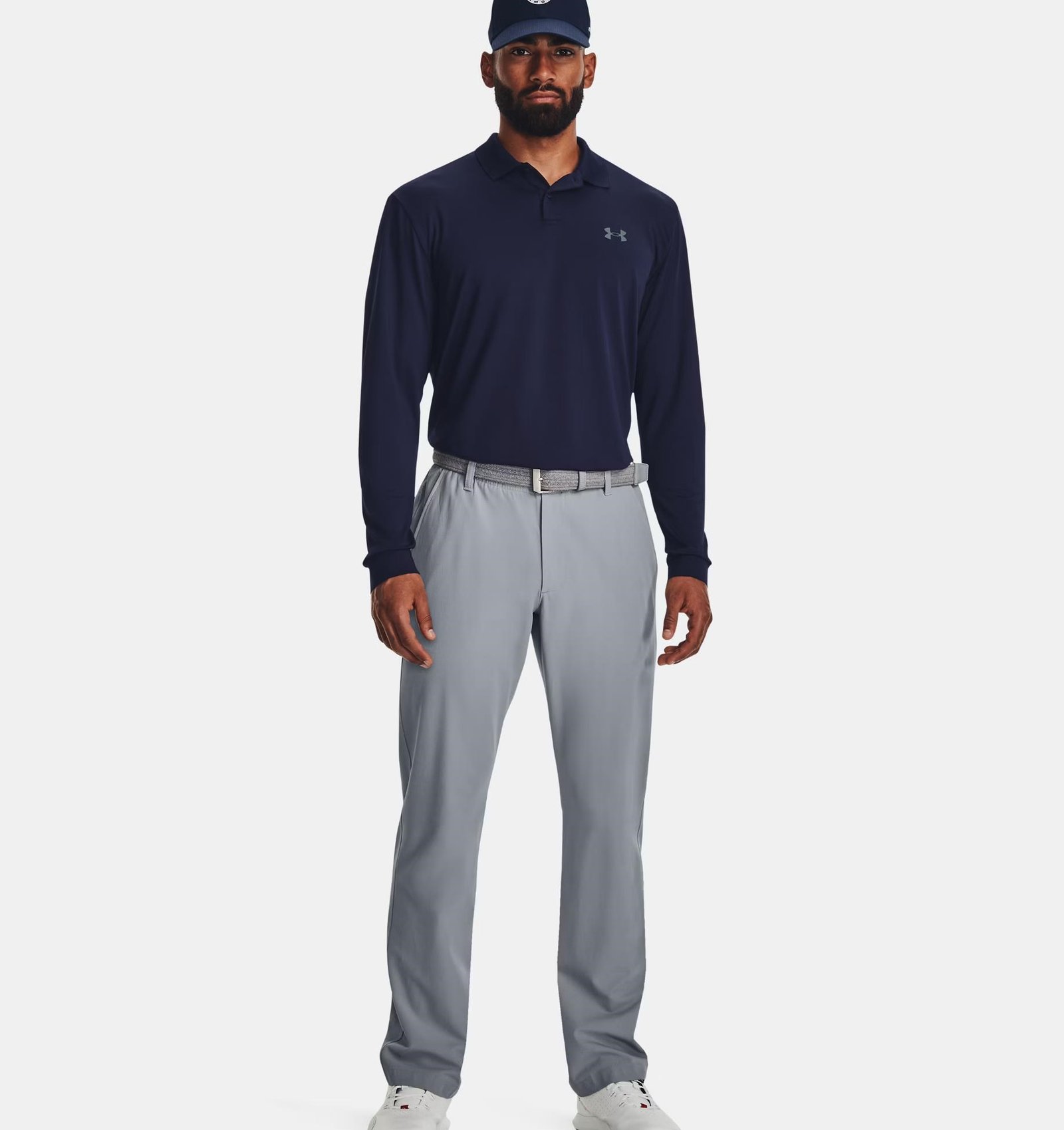 Under Armour Matchplay Long Sleeve pánske tričko, navy