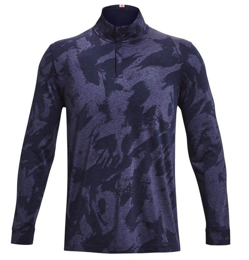 Under Armour Playoff Jacquard 1/4 Zip pánska mikina, navy