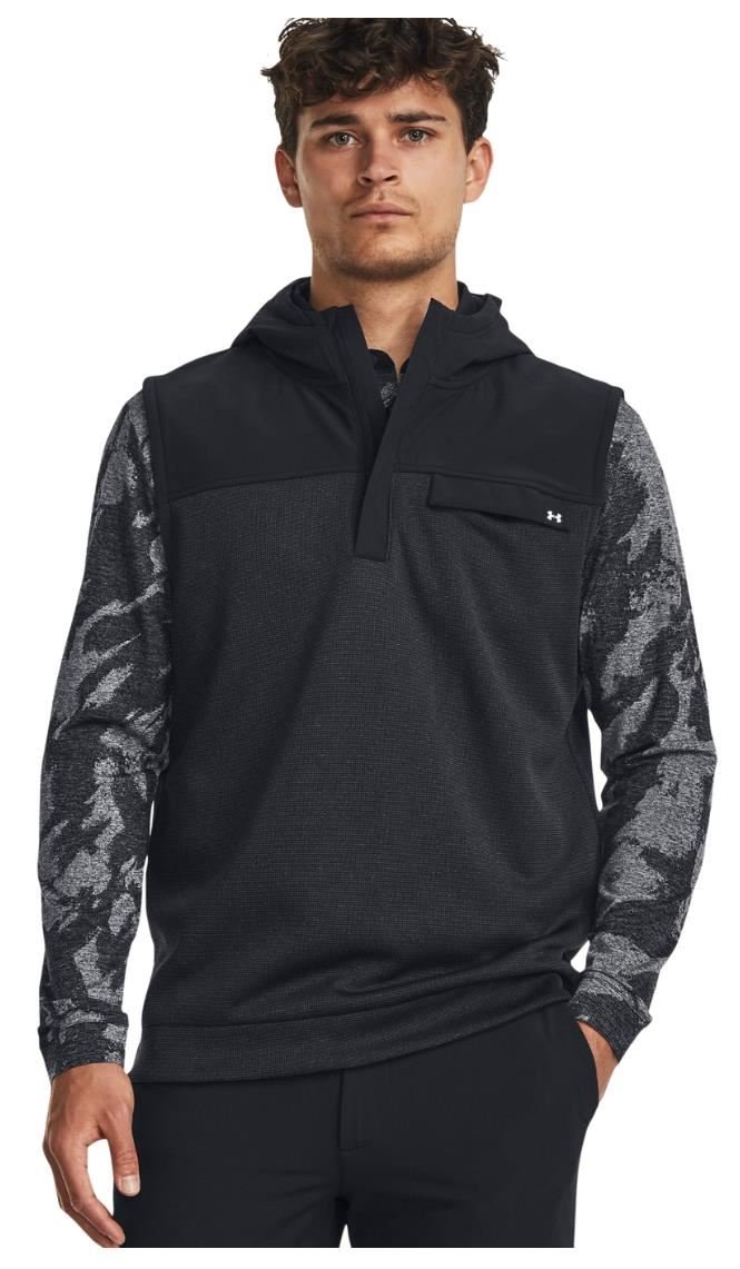 Under Armour Storm SweaterFleece pánska vesta, čierna