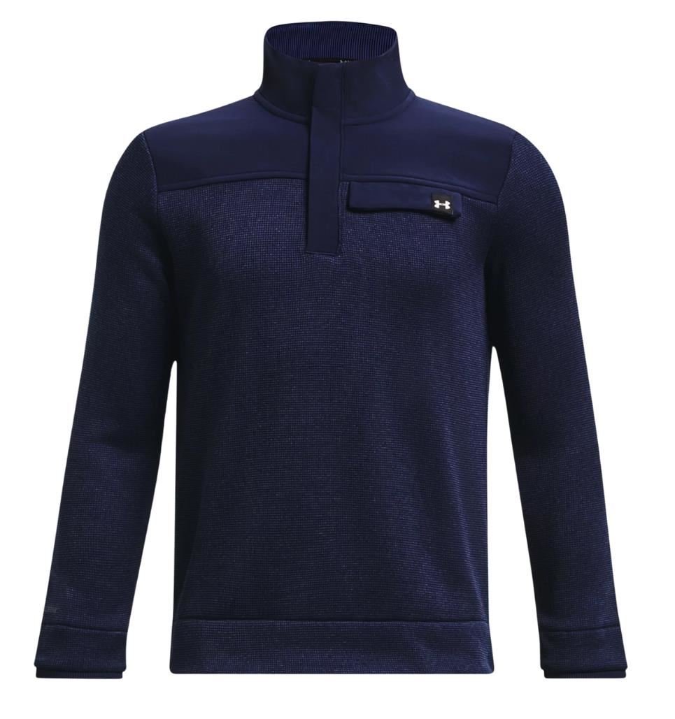 Under Armour Sweaterfleece 1/2 Zip detská mikina, navy