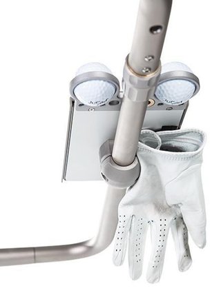 JuCad GRP držiak skórkartičky, titanium/zelený