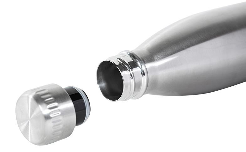JuCad JuCad Stainless Steel Insulated Bottle, stříbrná