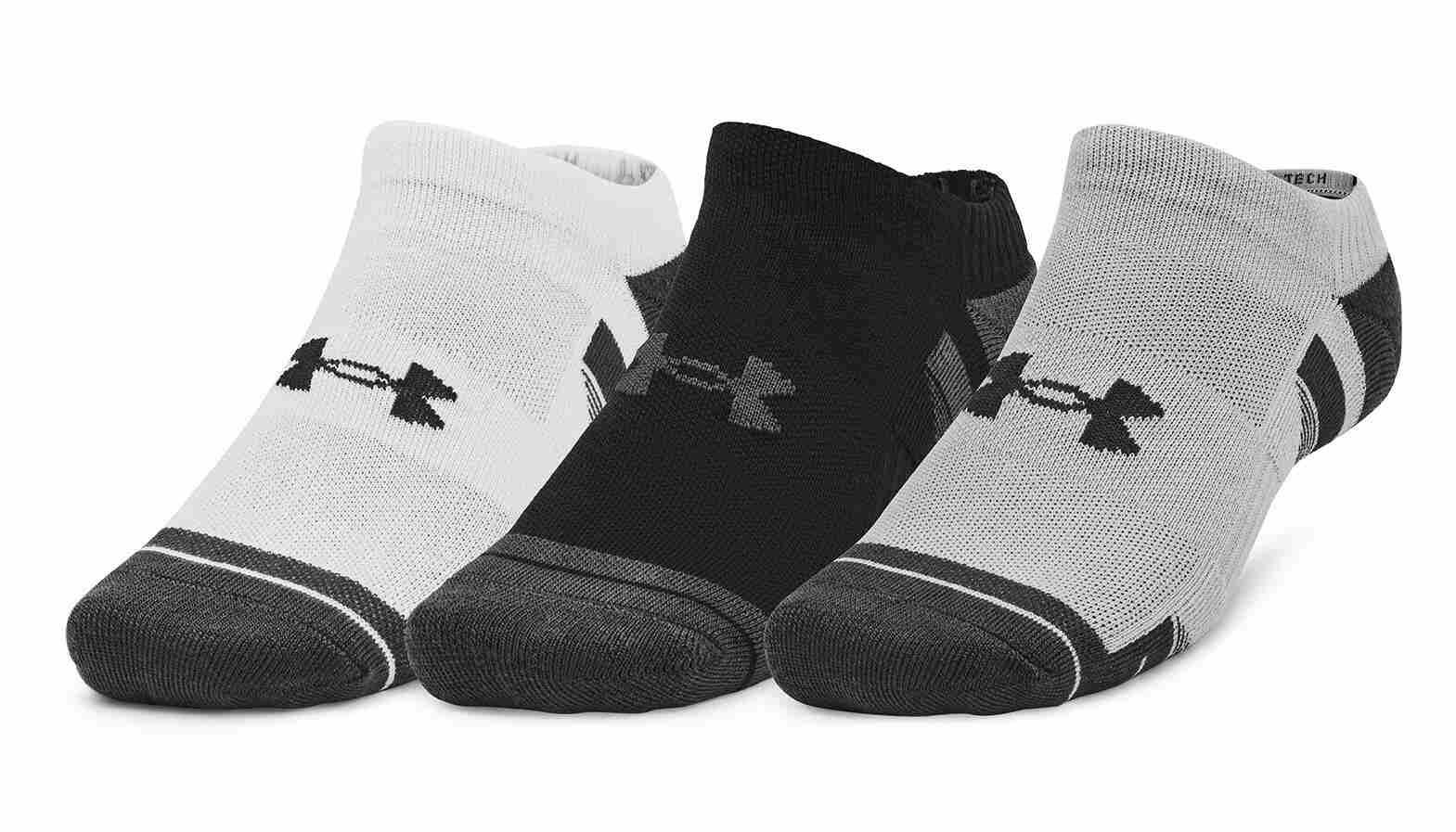 Under Armour Performance Tech unisex ponožky (3páry), mod gray