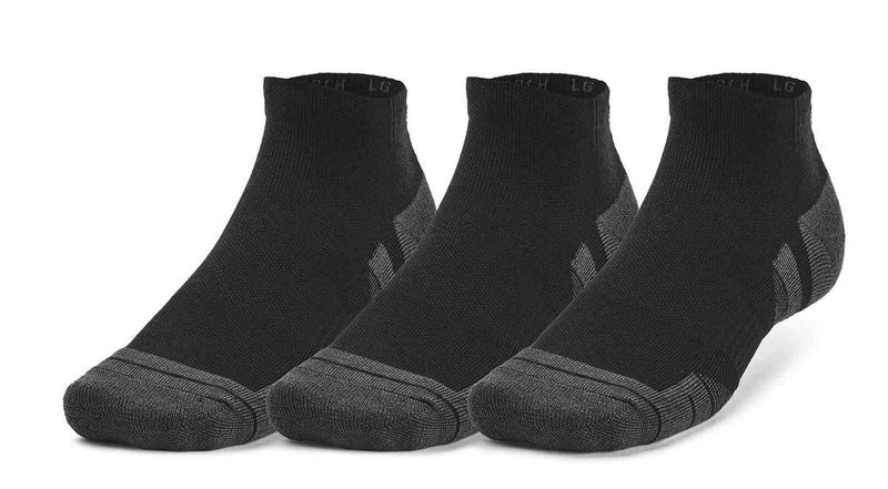Under Armour Performance Tech unisex ponožky (3 páry), čierne