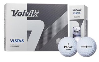 Volvik VISTA 3 golfové loptičky