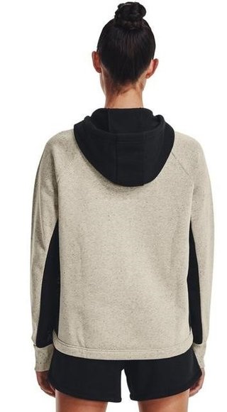 Under Armour Rival + FZ Hoodie dámska mikina, hnedá