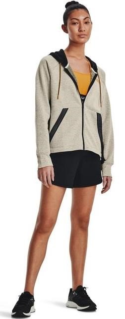 Under Armour Rival + FZ Hoodie dámska mikina, hnedá