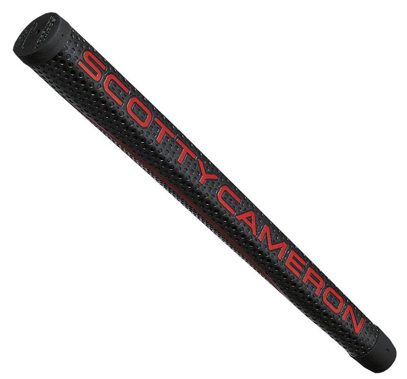 Scotty Cameron Matador putter grip, čierno/červený, midsize
