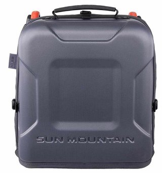 Sun Mountain Kube cestovný obal, oceľová/čierna/rush red