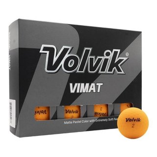 Volvik VIMAT golfové loptičky, oranžové