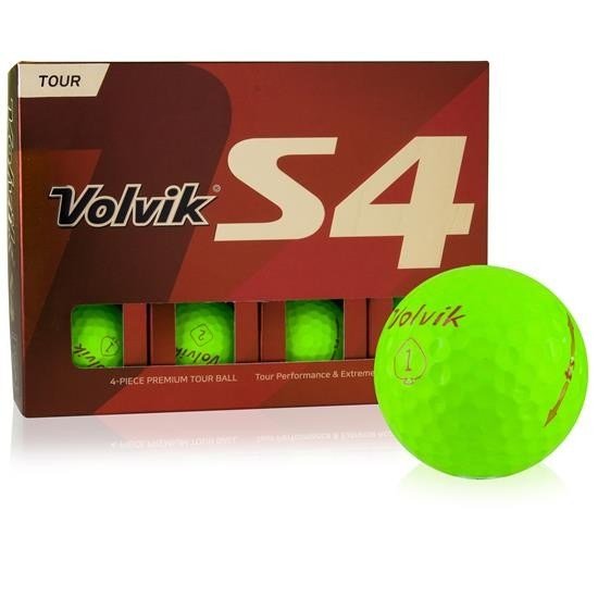Volvik S4 golfové loptičky, zelené