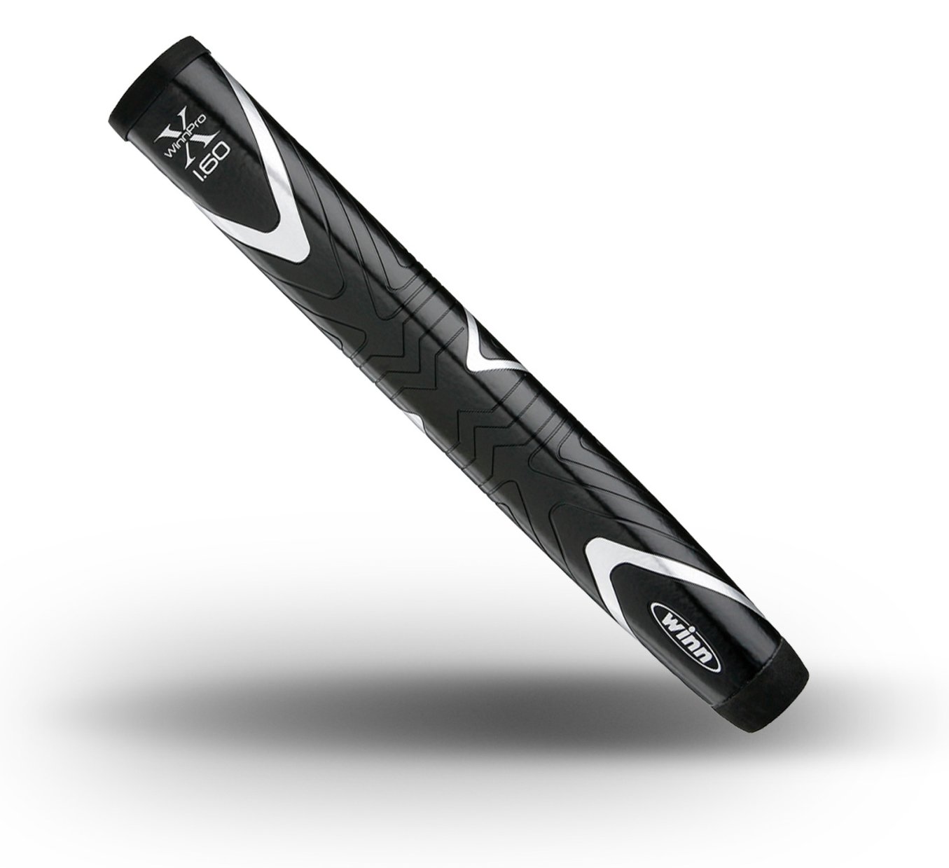 Winn WinnExcel WinnProX 1.60" putter grip, čierny