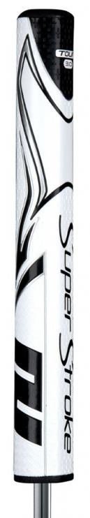 SuperStroke Zenergy Tour 3.0 putter grip, biela/čierna