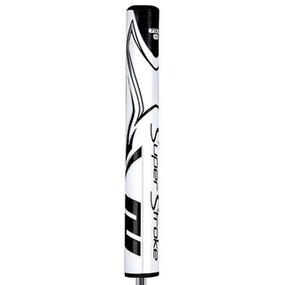 SuperStroke Zenergy Tour 3.0 putter grip, biela/čierna