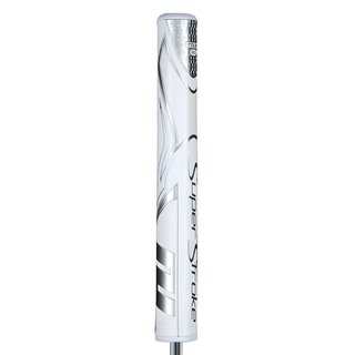 SuperStroke Zenergy Tour 3.0 putter grip, biela/strieborná
