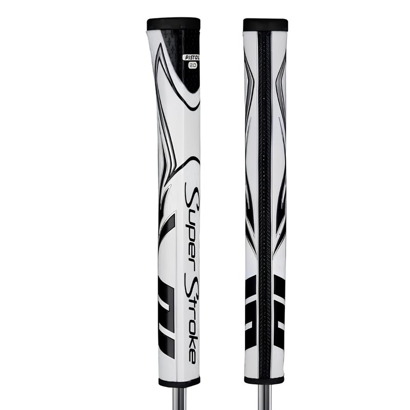 SuperStroke Zenergy Pistol GT 2.0 putter grip, biela/čierna