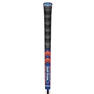 Golf Pride New Decade Multi Compound MCC Teams grip, STANDARD, navy/orange