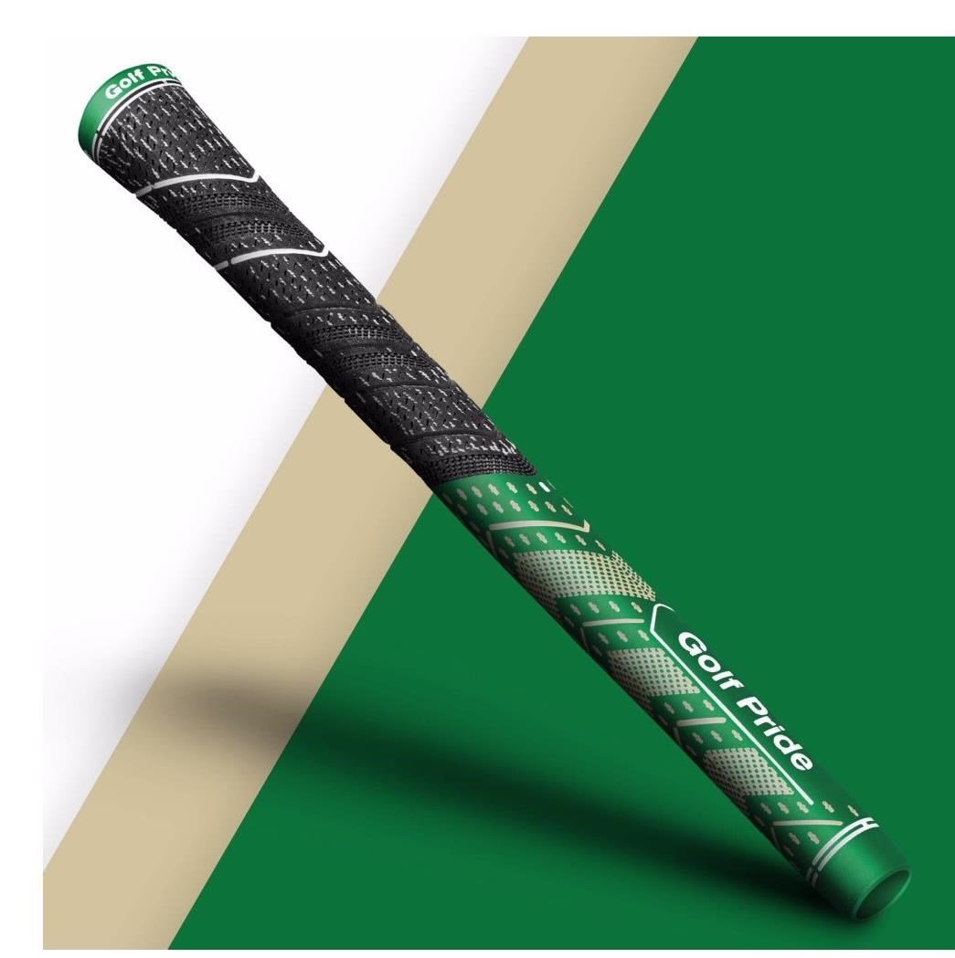 Golf Pride New Decade Multi Compound MCC Teams grip, STANDARD, zelená/zlatá