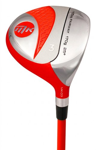 MKids Lite Junior Fairway wood (25°) 53" Red (135cm/7-9Y) juniorské dřevo