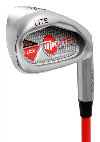 MKids Lite Junior Red 53" (135cm/7-9Y) juniorské železá, oceľ