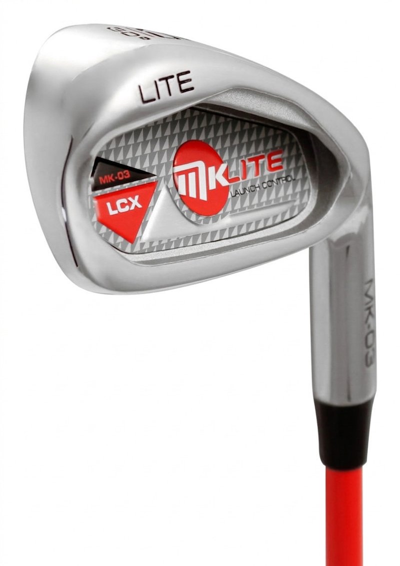 MKids Lite Junior Red 53" (135cm/7-9Y) juniorské železá, oceľ