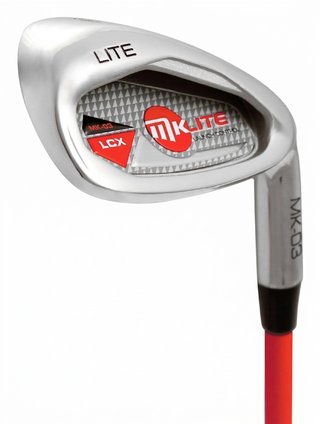 MKids Lite Junior Red 53" (135cm/7-9Y) juniorské železá, oceľ