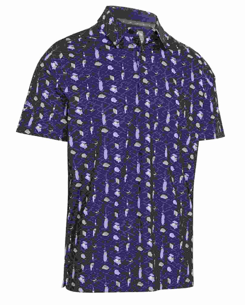 Callaway All Over Go pánske polo, peacoat