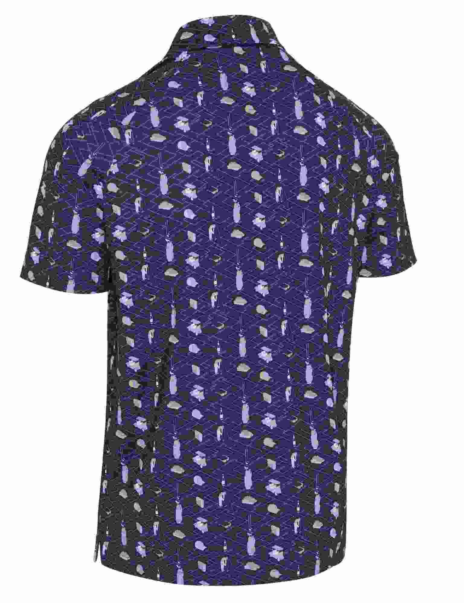 Callaway All Over Go pánske polo, peacoat