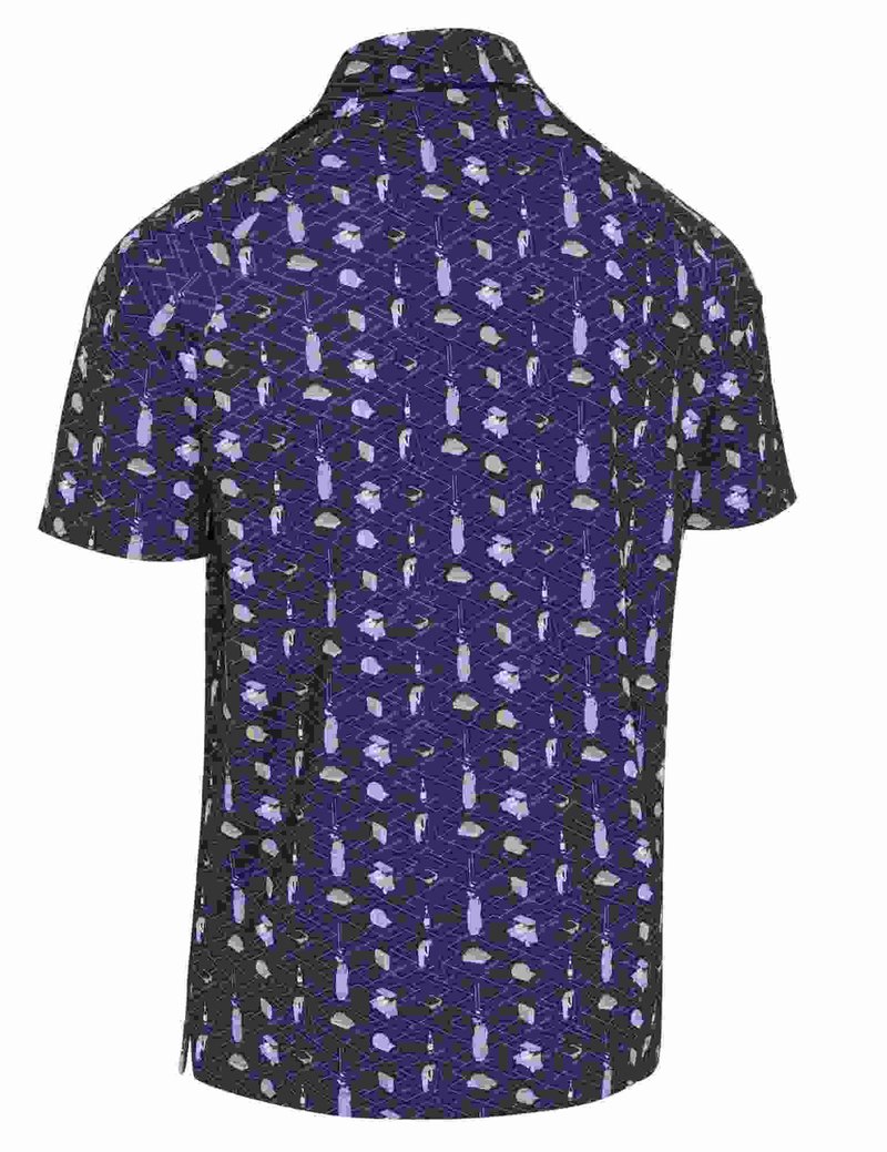 Callaway All Over Go pánske polo, peacoat