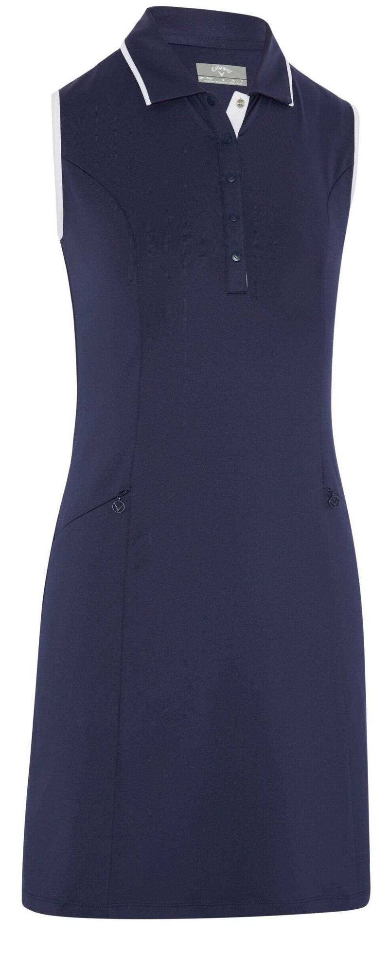 Callaway Sleeveless dámske golfové šaty, peacoat