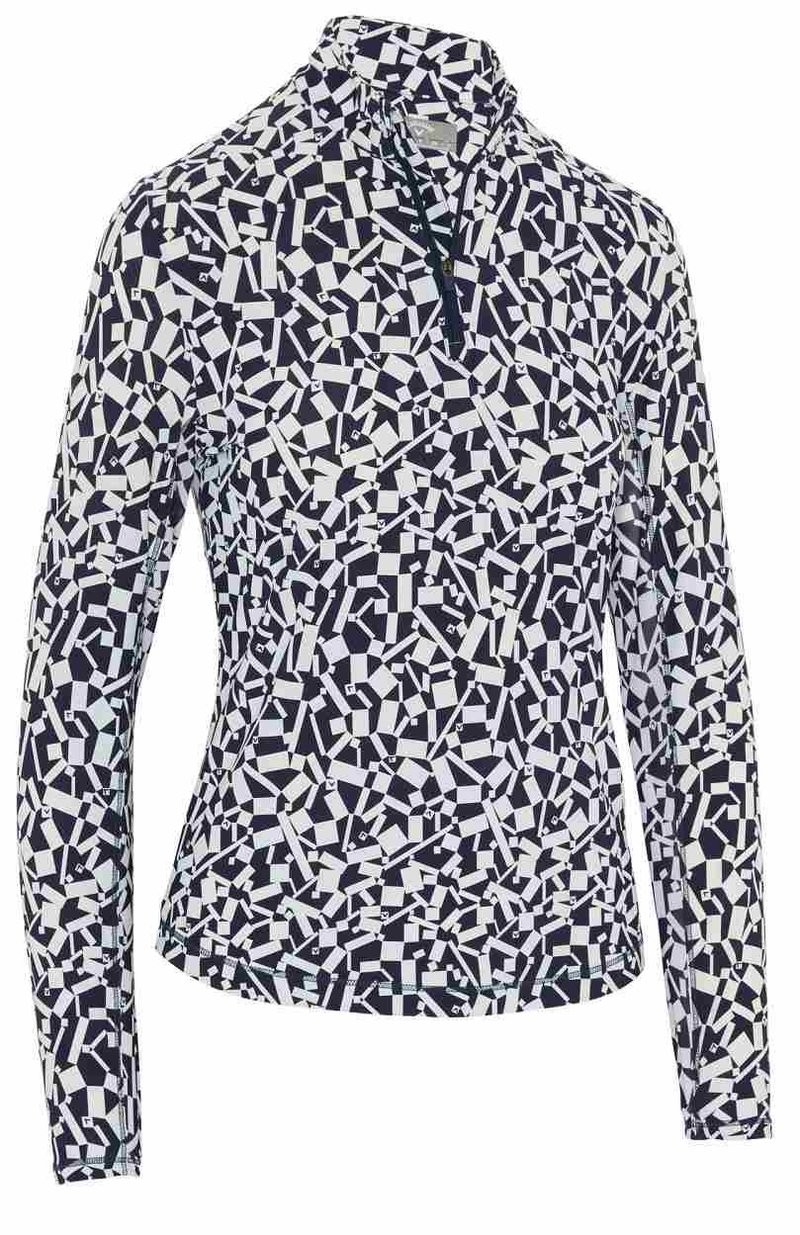 Callaway Two Tone Geo dámska mikina, peacoat
