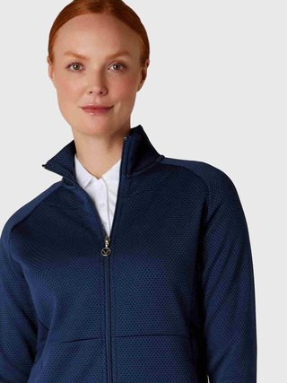 Callaway Full Zip Hexagon dámska bunda, peacoat