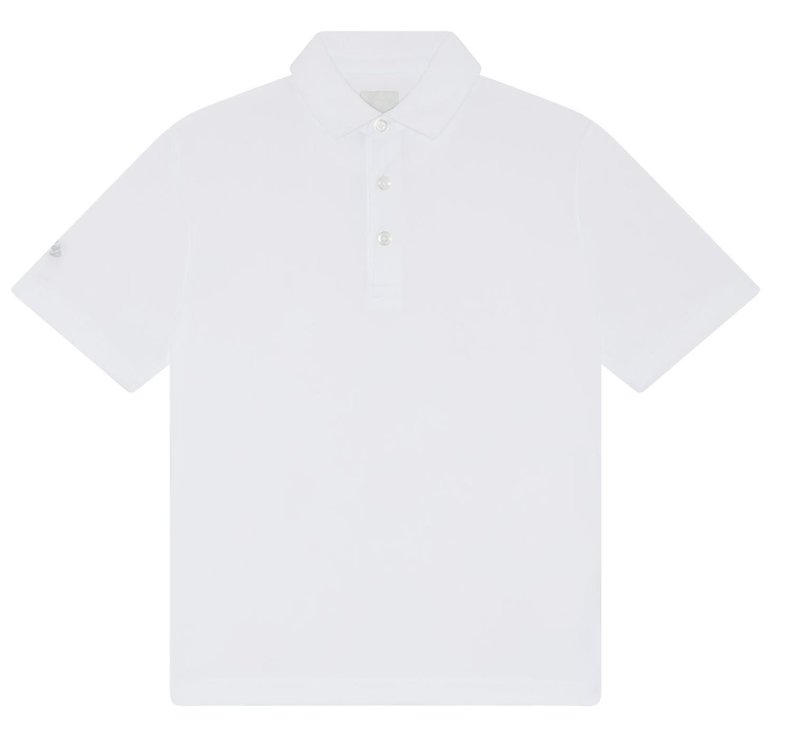 Callaway Solid junior detské polo, bright white