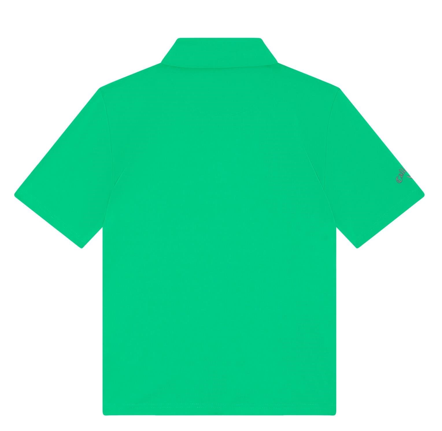 Callaway Solid junior detské polo, holly green