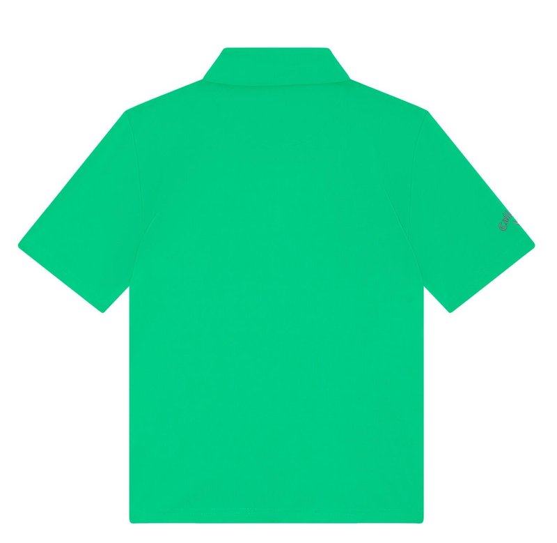 Callaway Solid junior detské polo, holly green
